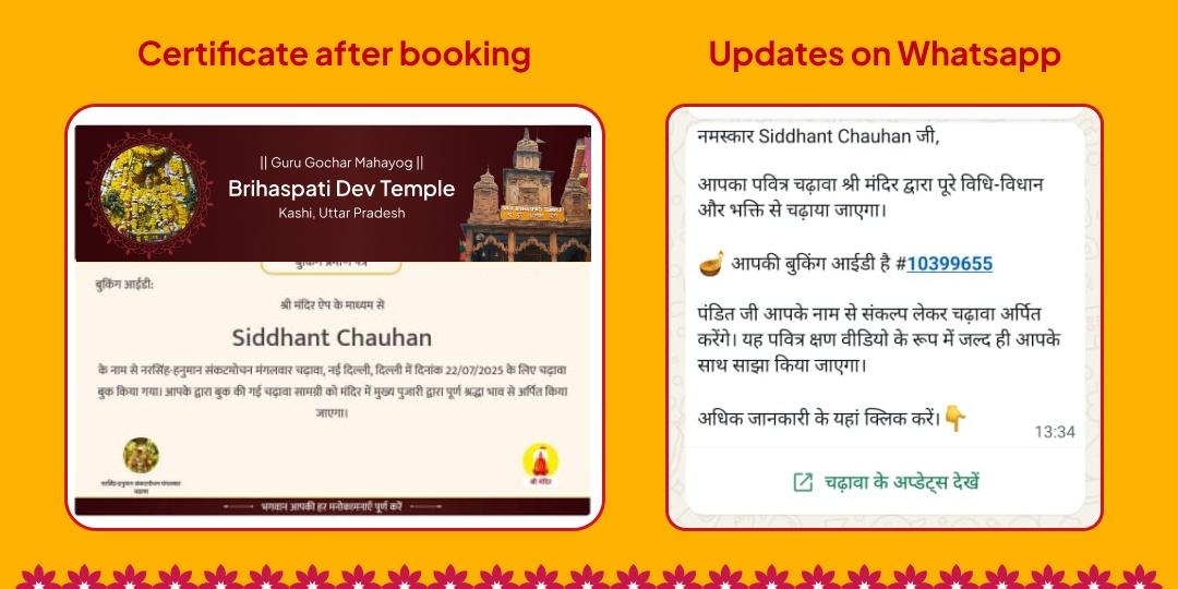 Guru Gochar Sthir Lakshmi Prapti Brihaspati-Lakshmi Chadhava