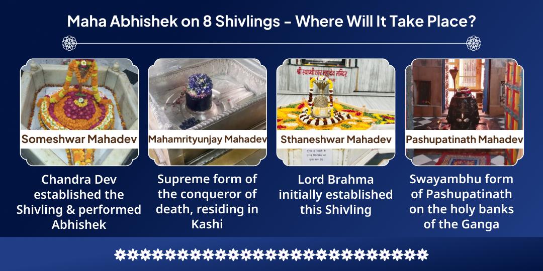 Adhik Somvati Amavasya: 8 Shivling Maha Abhishek