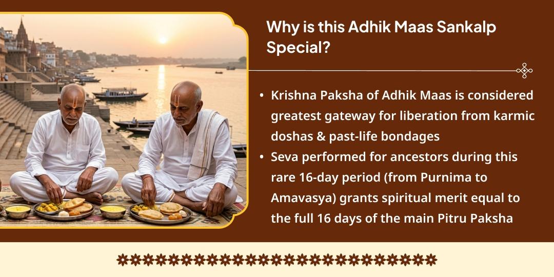Adhik Maas Pitru Moksh Prapti Gaya 16 Days Panda Seva Sankalp 