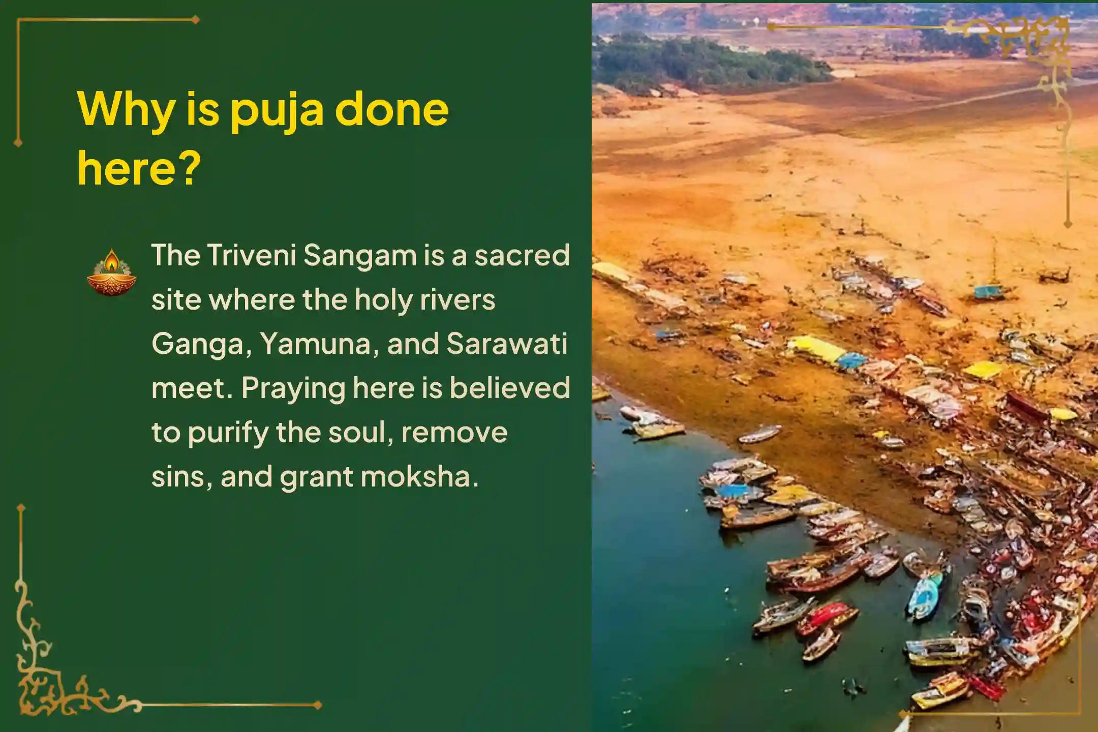 🕉️During this rare 2-day transition of Anthya Saraswati and Adi Yamuna Pushkaralu, perform special rituals like Pitru Shanti Puja, Nadi Pinda Pradanam, and Yamuna Aarti for the ultimate liberation of your family lineage. 🙏