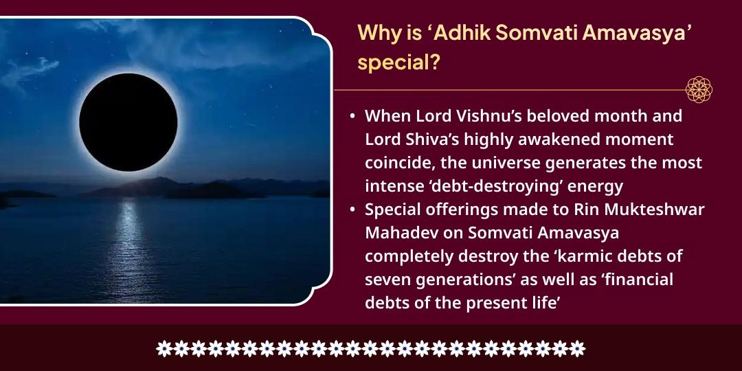Adhik Somwati Amavasya Rin Mukti Special Rin Mukteshwar Chadhava 