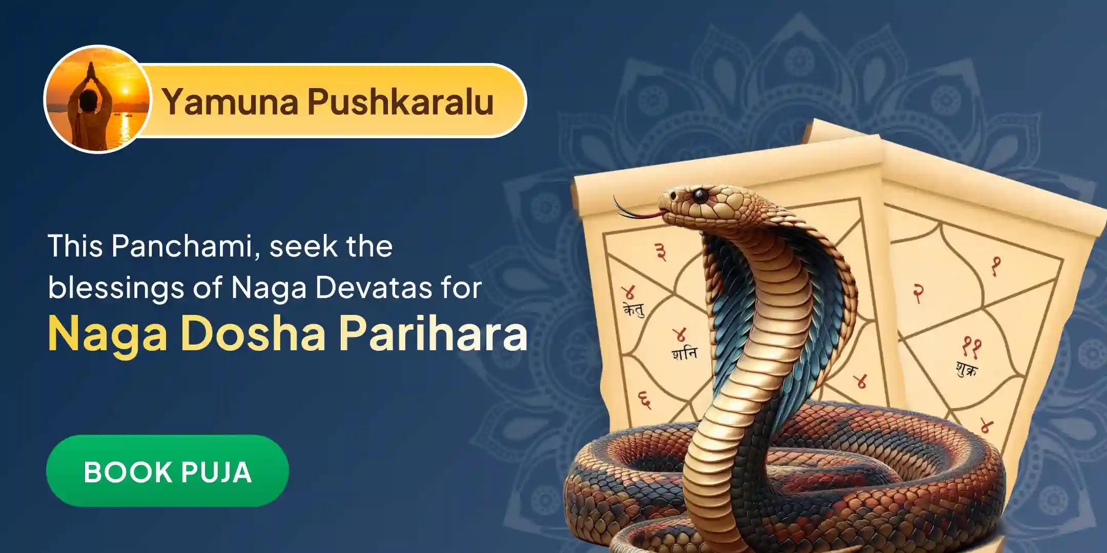 Naga Tarpanam and Ashlesha Bali Puja for Naga Dosha Parihara 