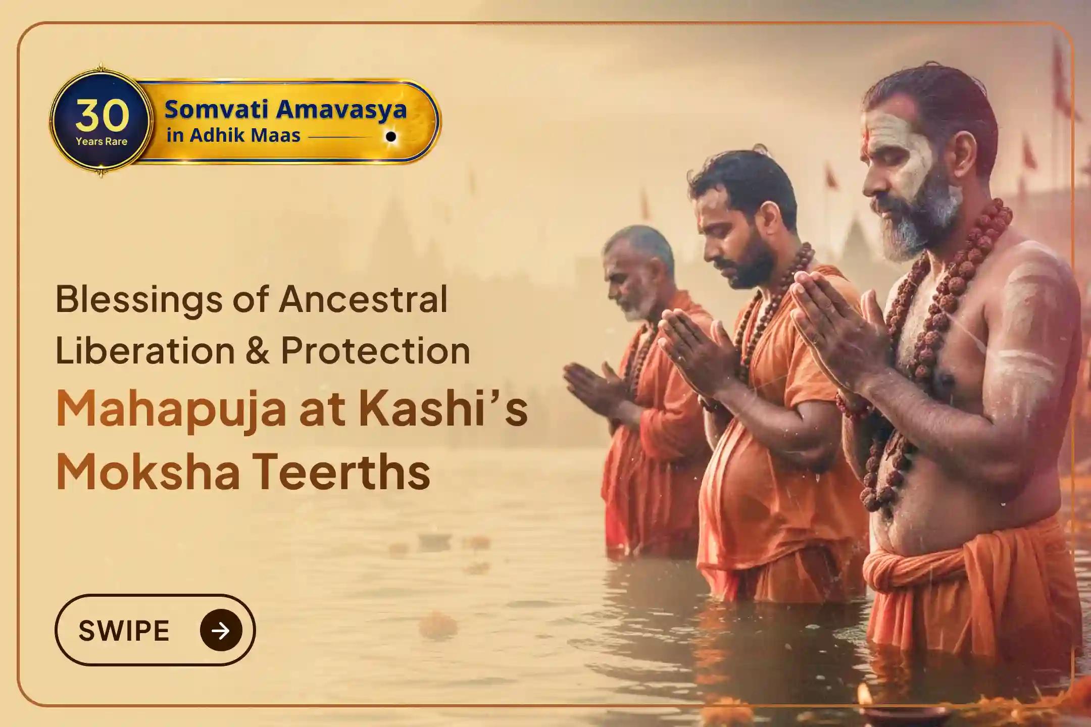 🕯️ After nearly 30 years, the rare Adhik Maas Somvati Amavasya arrives, a sacred occasion linked to Pandavas’ Pitru rituals for ancestral peace and family harmony.