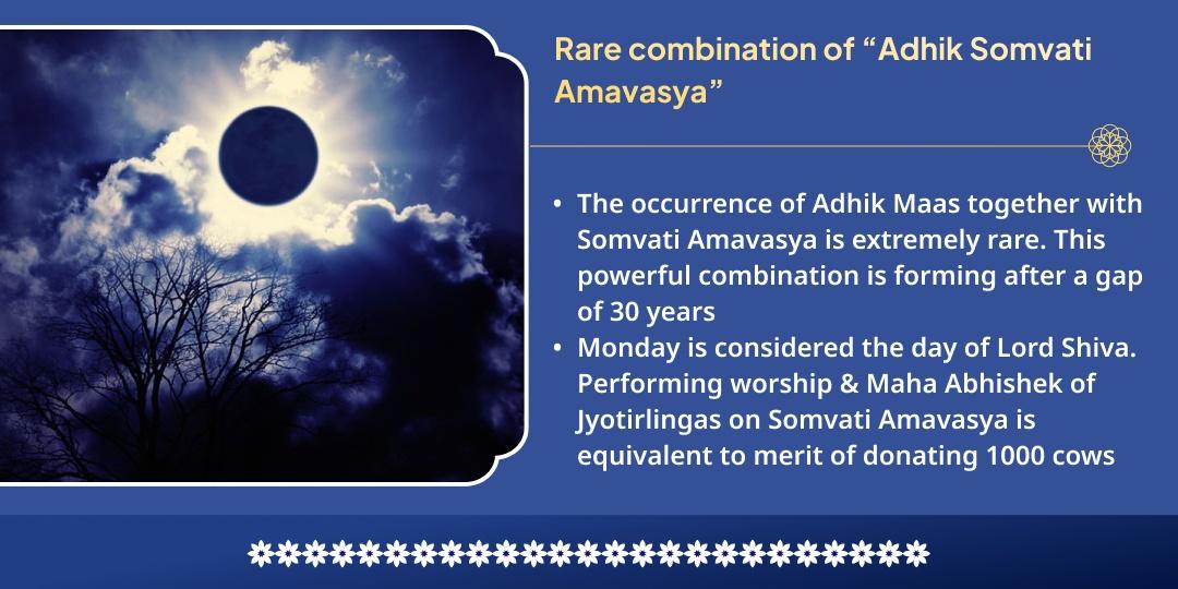 Adhik Somvati Amavasya 4 Prahar 4 Jyotirlingas Maha Abhishek 