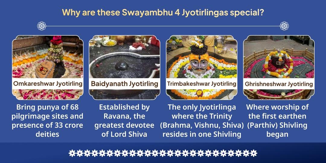 Adhik Somvati Amavasya 4 Prahar 4 Jyotirlingas Maha Abhishek 