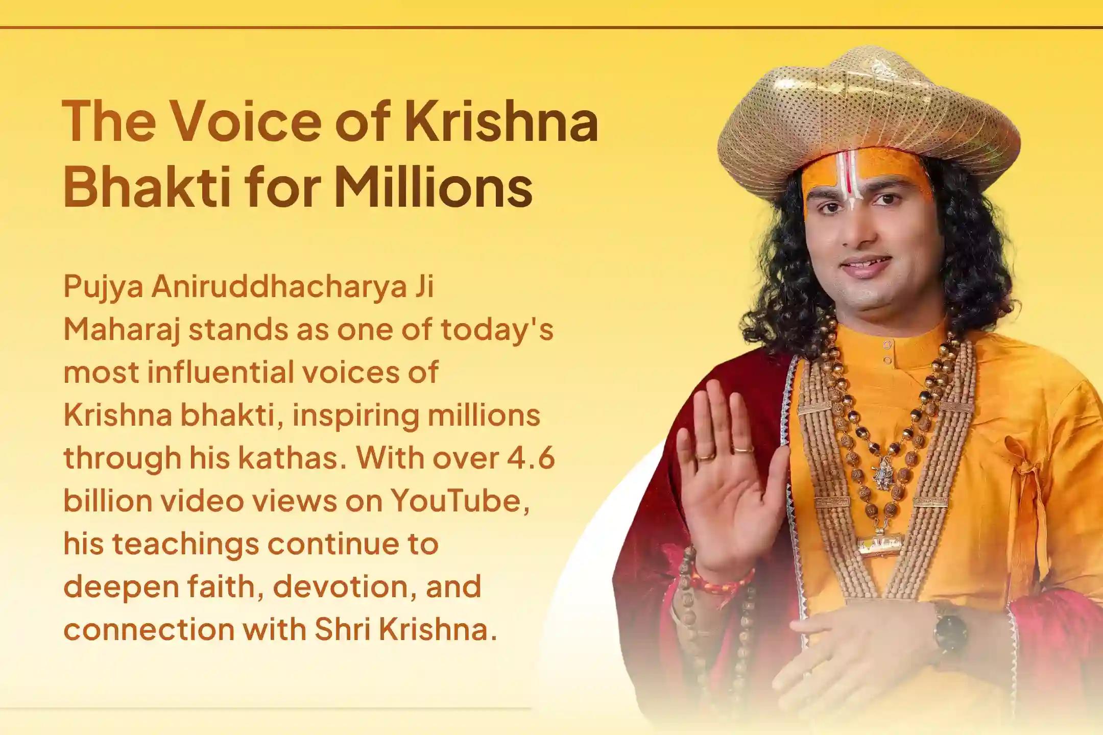 Family worries, santan-related concerns, and negativity troubling your home? Join Aniruddhacharya Ji Maharaj’s special Purushottam Ekadashi Krishna Puja for divine blessings and peace. 🙏