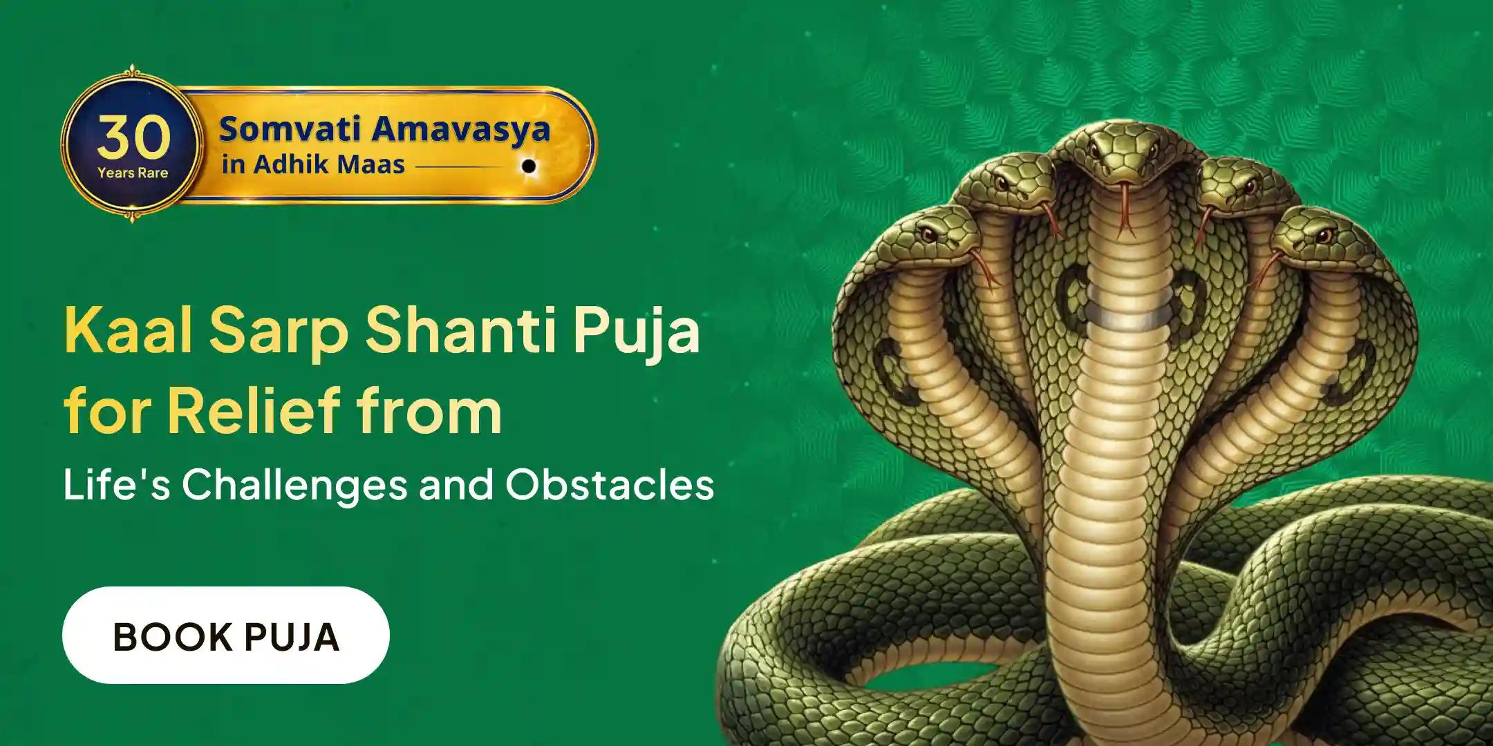 Kaal Sarp Dosh Shanti Puja at Trimbakeshwar Kshetra