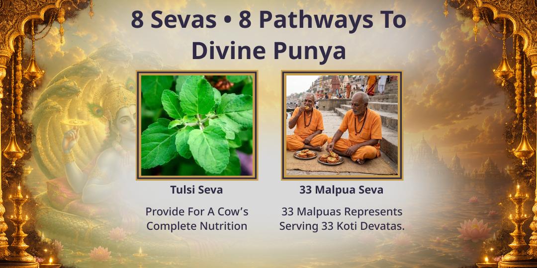 Last Ekadashi of Adhik Maas - 8 Parama Sevas