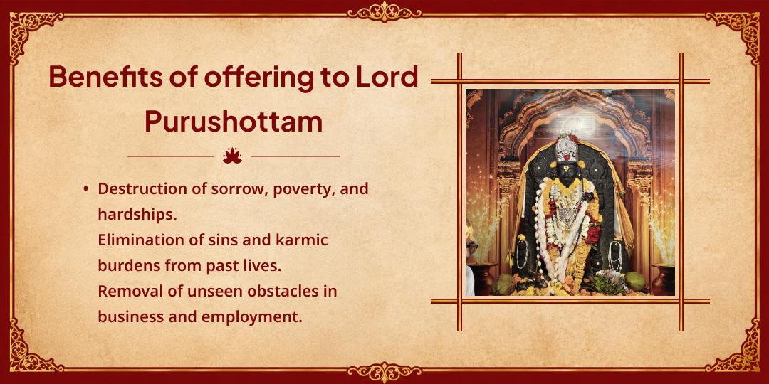 Last Ekadashi of Purushottam Maas Shri Purushottam Mandir Chadhava