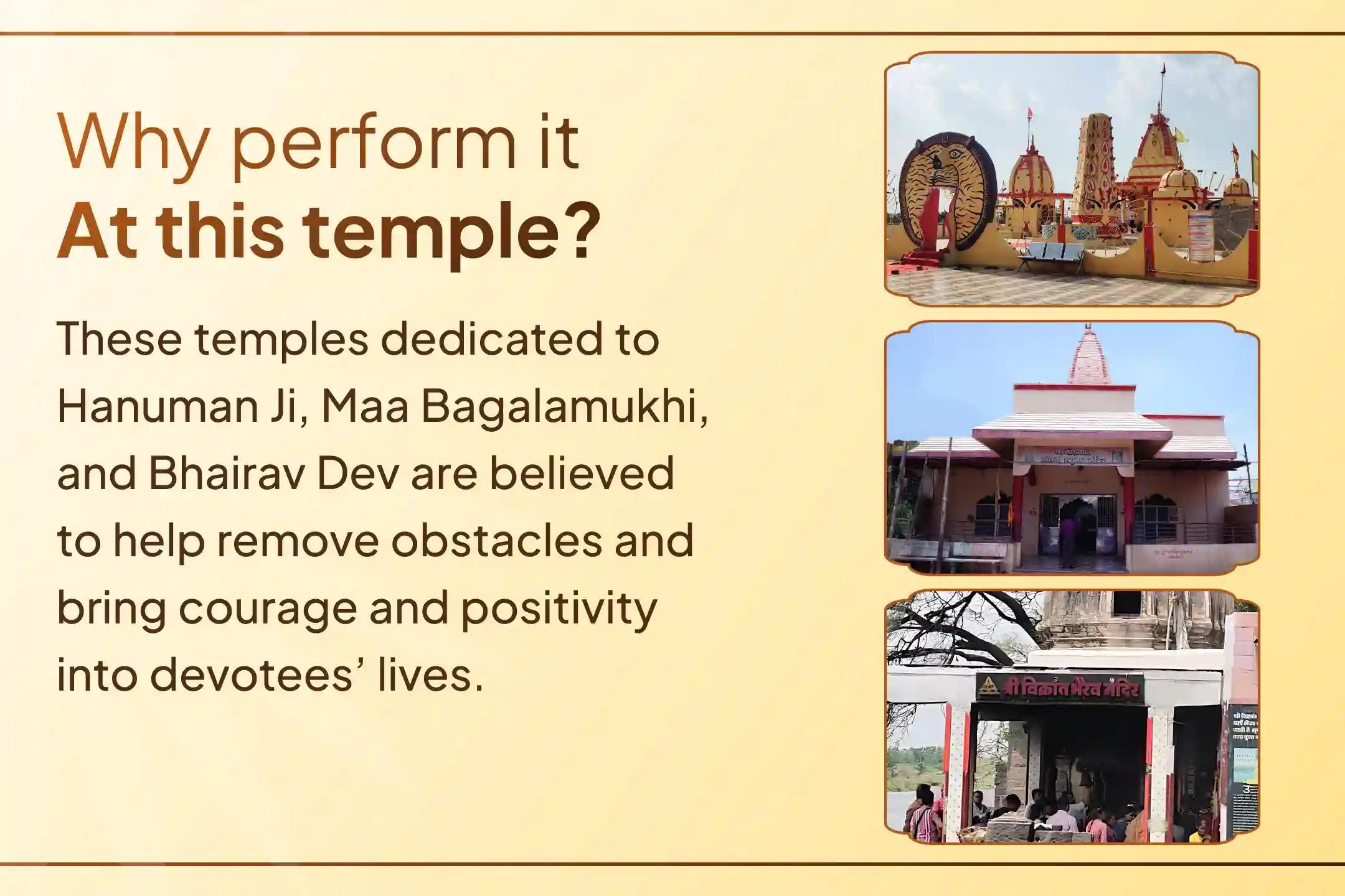 🔥 On the final Bada Mangal of the year, take part in the rare combined worship of Hanuman Ji, Maa Bagalamukhi, and Kaal Bhairav to seek divine protection from enemies, negativity, and life’s difficulties.