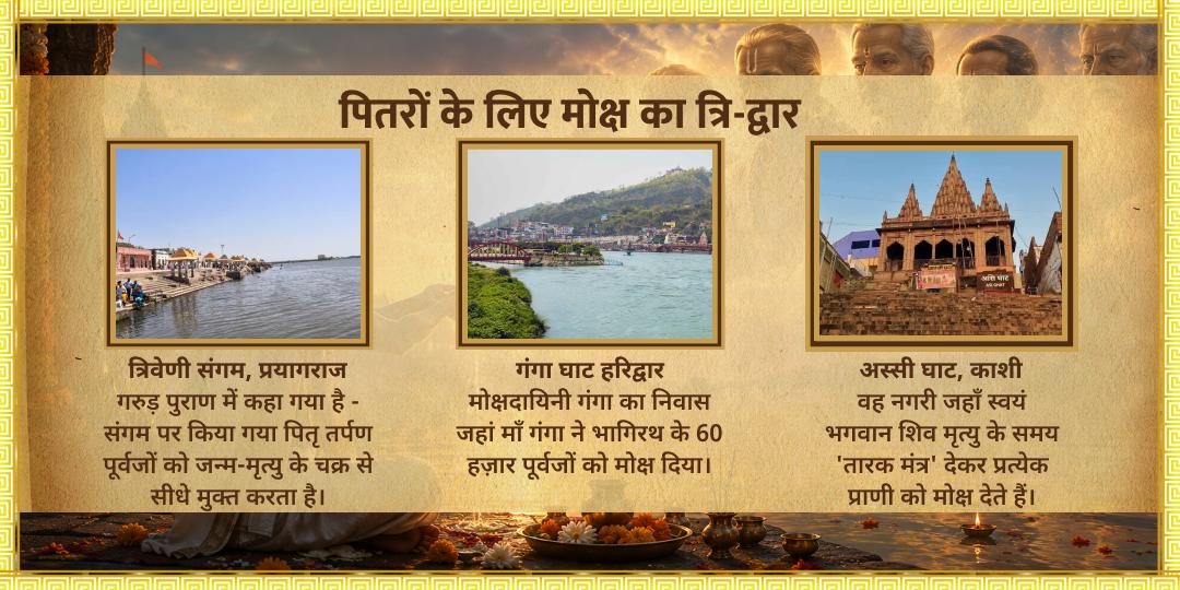 निर्जला एकादशी पितृ-मुक्ति 3 तीर्थ तर्पण