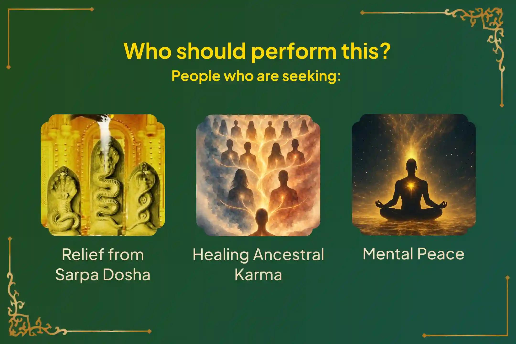Participate in the Panchami & Ashlesha Nakshatra Gokarna Special Ashlesha Bali Puja to remove the malicious effects of Sarpa (Naga) Dosha and clean karmic sins