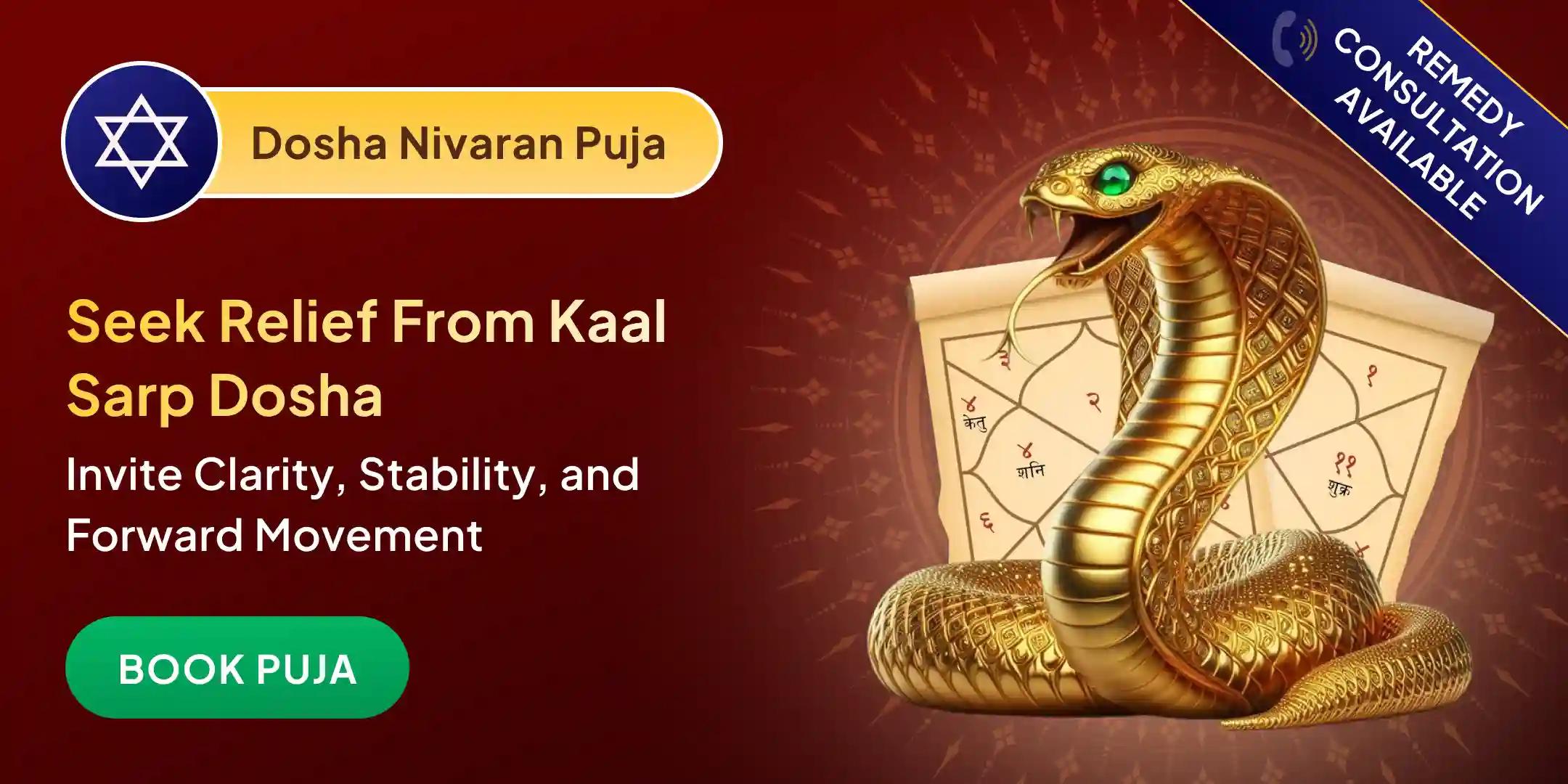 Kaal Sarp Dosh Shanti Puja at Trimbakeshwar Kshetra