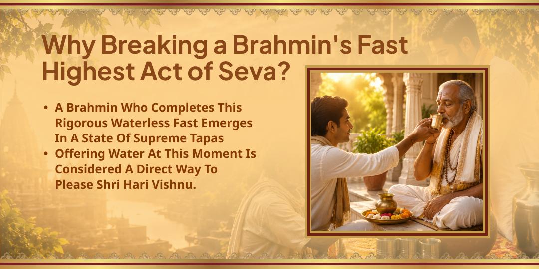 Nirjala Ekadashi Special Ekadashi Vrati Brahmin Parana Seva