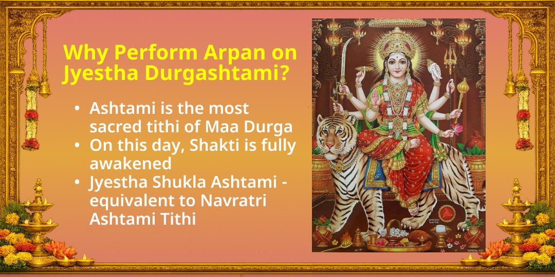 Jyestha Durgashtami 3 Devi Maha Shaktipeeths Arpan