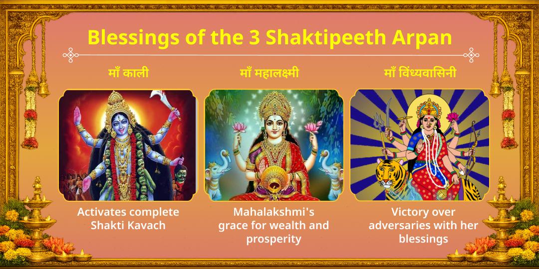 Jyestha Durgashtami 3 Devi Maha Shaktipeeths Arpan
