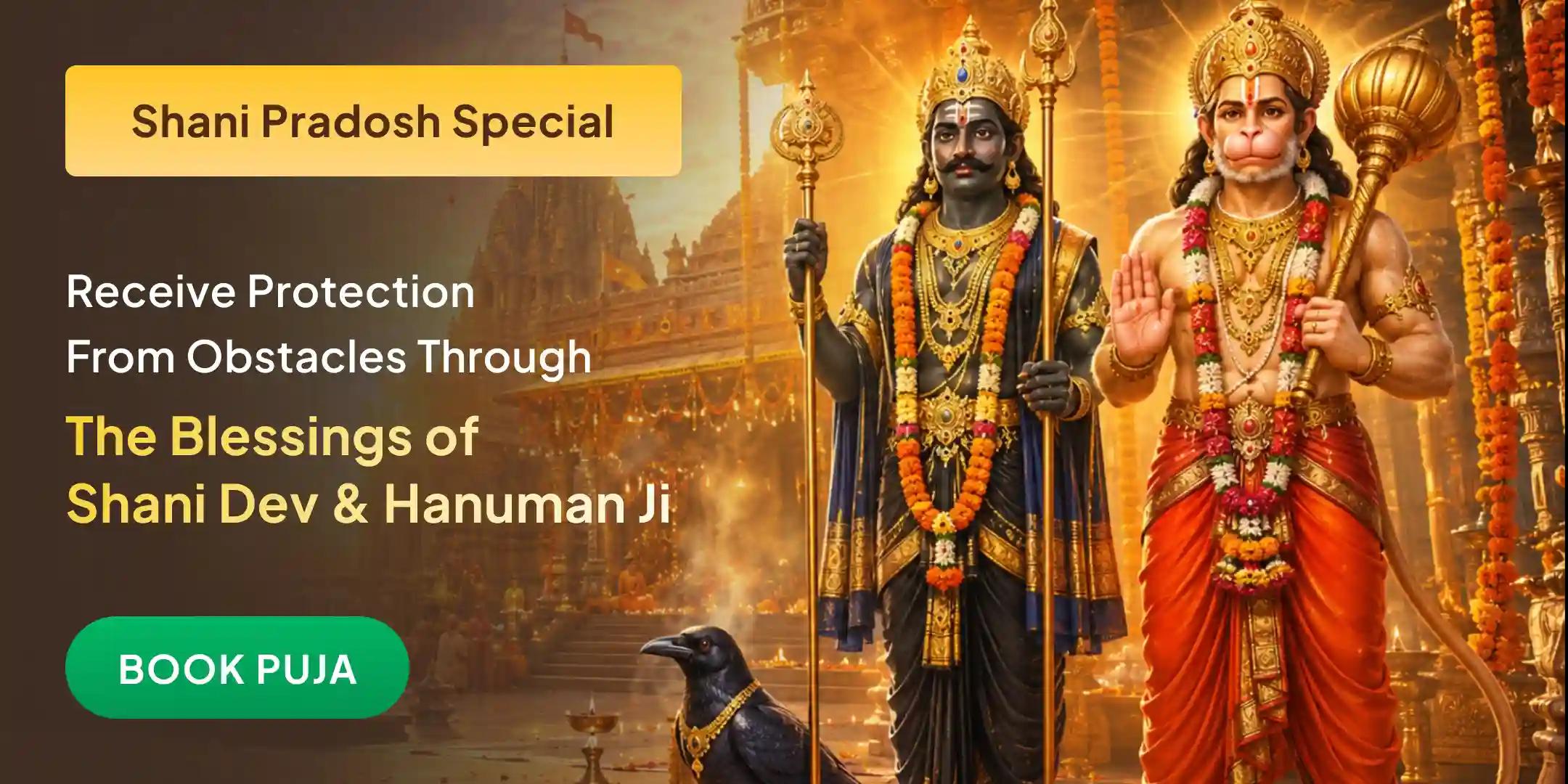 23,000 Shani Mool Mantra Jaap and 1008 Sankat Mochan Hanuman Ashtak Path