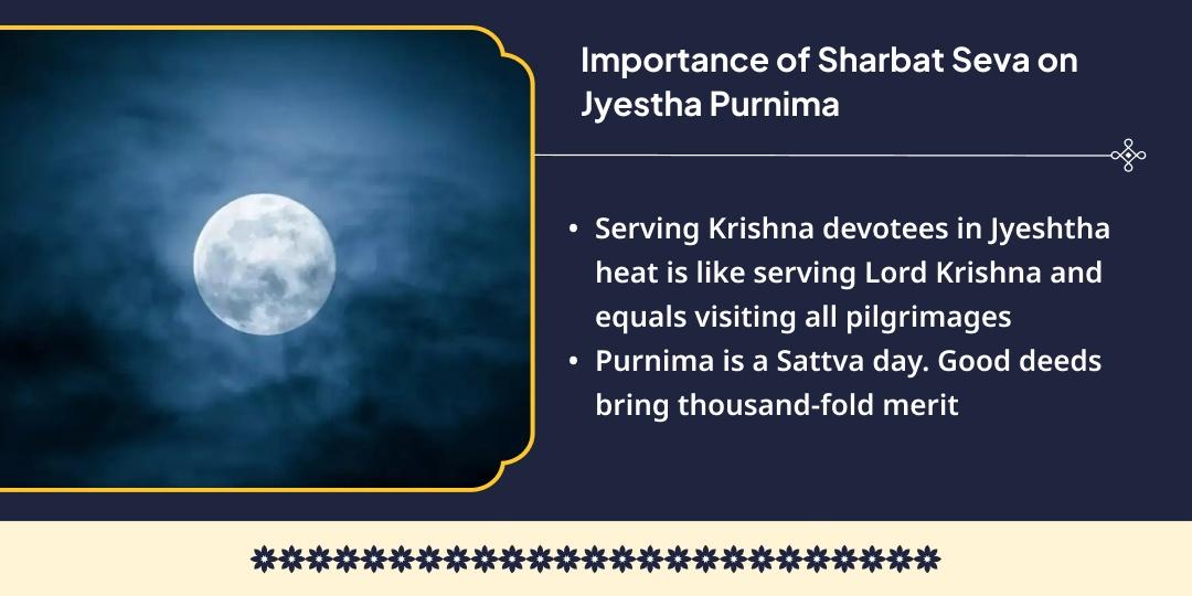 Jyestha Purnima 84 Kos Braj Parikrama Bhakt Vatsalya Sheetal Sharbat Seva