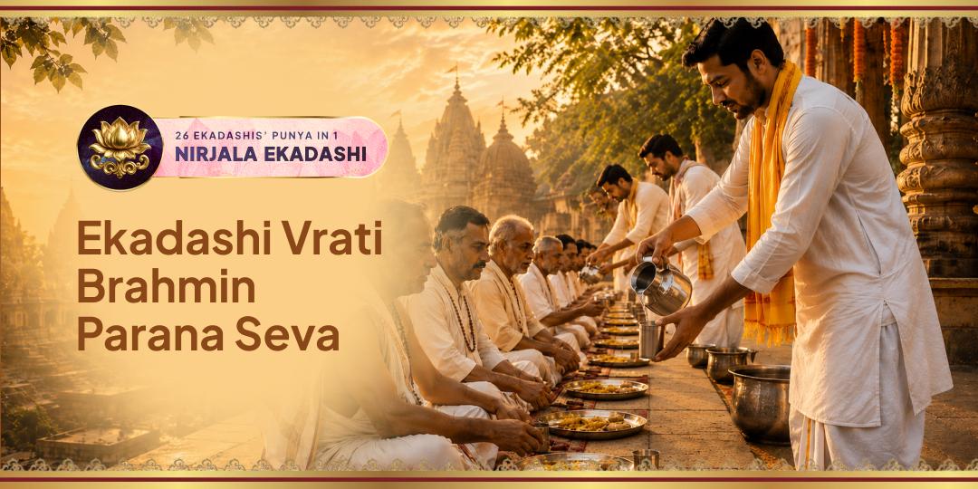 Serve an Ekadashi Vrati Brahmin, Earn Vishnu's Supreme Grace – Book Now!