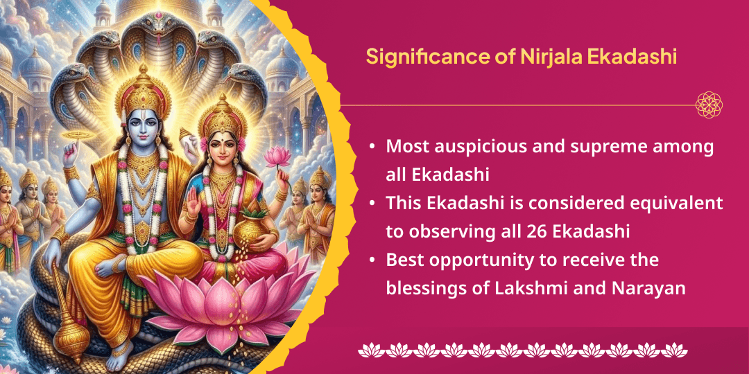 Nirjala Ekadashi Special Dhan Vriddhi Shri Lakshmi-Narayan Chadhava & Maha Aaradhana 