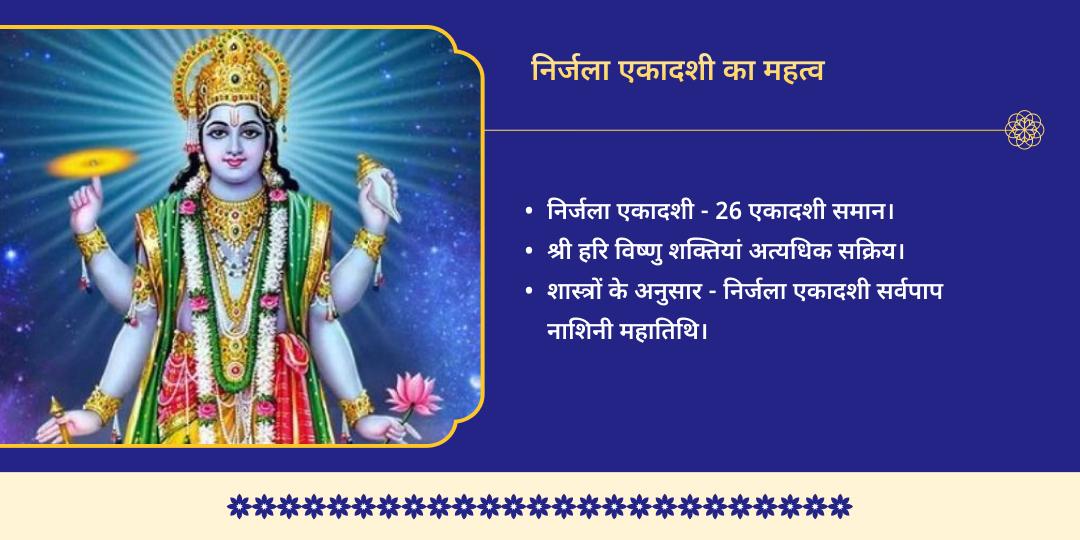 निर्जला एकादशी 7 विष्णु अवतार 7 जन्म कर्म-शुद्धि महासेवा