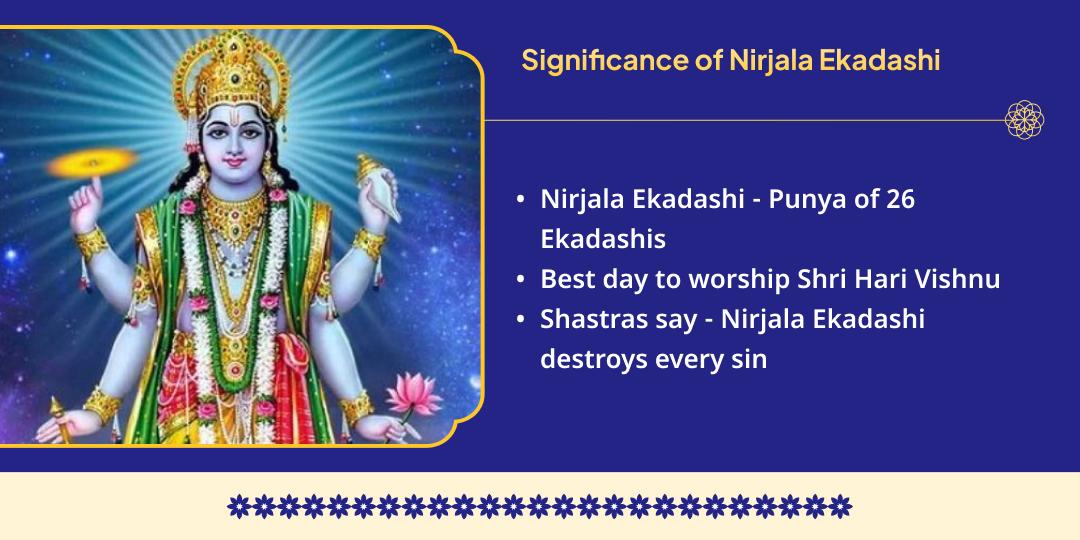 Nirjala Ekadashi 7 Vishnu Avatars 7 Past Lives Karma-Shuddhi Mahaseva