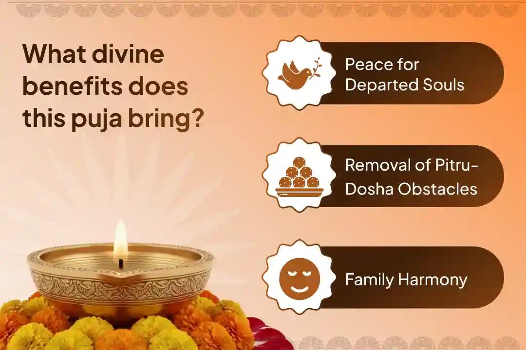 Participate in Purnima Dakshina Kashi Gokarna Special  Narayan Bali, Tripindi Shradh, and Tila Homa to Bring Peace for Departed Souls and relief from family disputes.