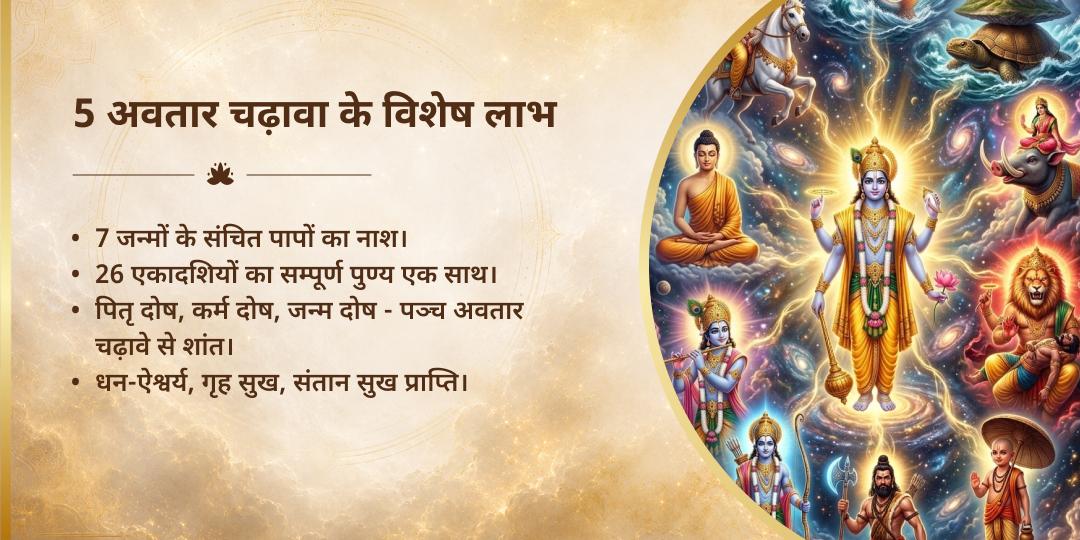 निर्जला एकादशी 26 एकादशी पुण्य प्राप्ति 5 विष्णु अवतार महा चढ़ावा