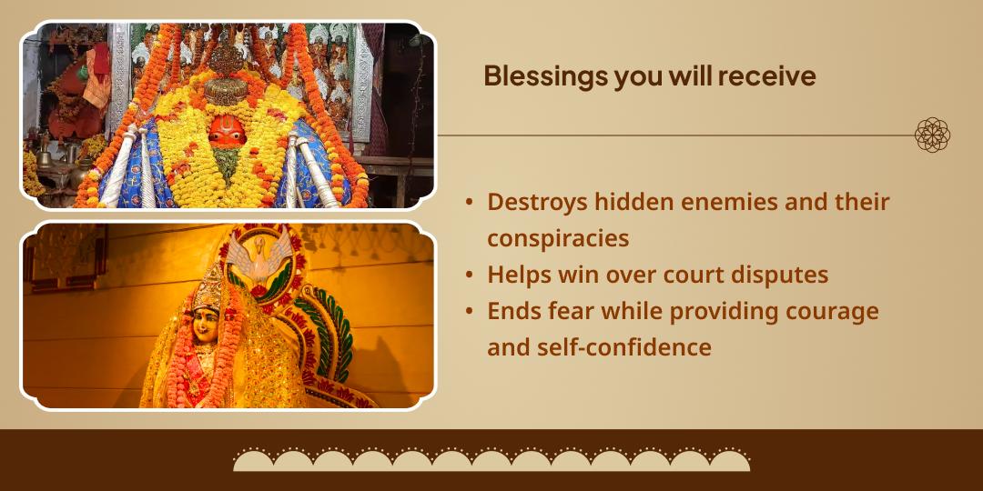 Hanuman-Baglamukhi Chadhava for Legal Cases & Enemy Victory