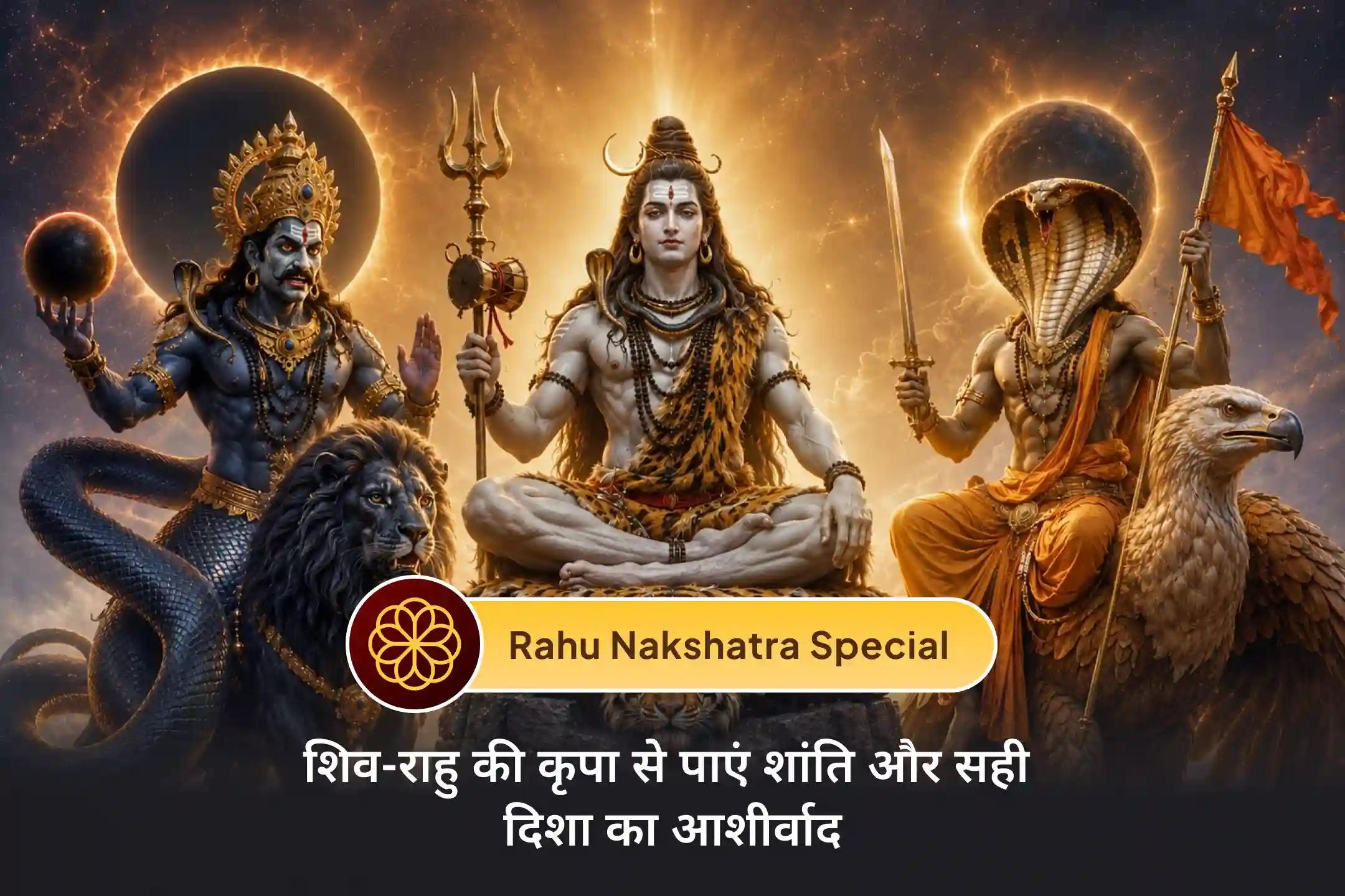 क्या बार-बार गलत फैसले और अनचाही परेशानियां आपके जीवन को प्रभावित कर रही हैं? 🕉️ राहु-केतु पीड़ा शांति पूजा एवं शिव रुद्राभिषेक के माध्यम से मानसिक शांति, स्पष्ट सोच और सही निर्णय लेने का आशीर्वाद प्राप्त करें।