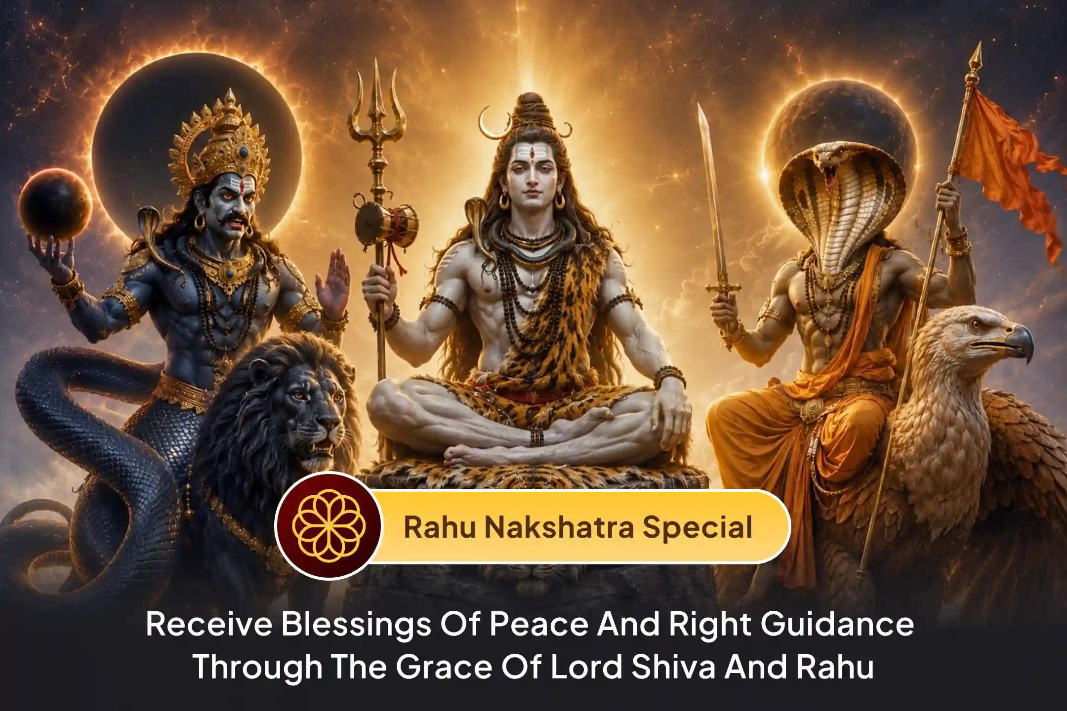 Are repeated wrong decisions and unexpected troubles affecting your life? 🕉️ Receive the blessings of mental peace, clear thinking, and better decision-making through the Rahu-Ketu Peeda Shanti Puja and Shiva Rudrabhishek.