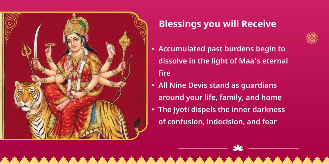 Ashadha Navratri 9 Day Akhand Jyoti Prajwalan Seva Sankalp 