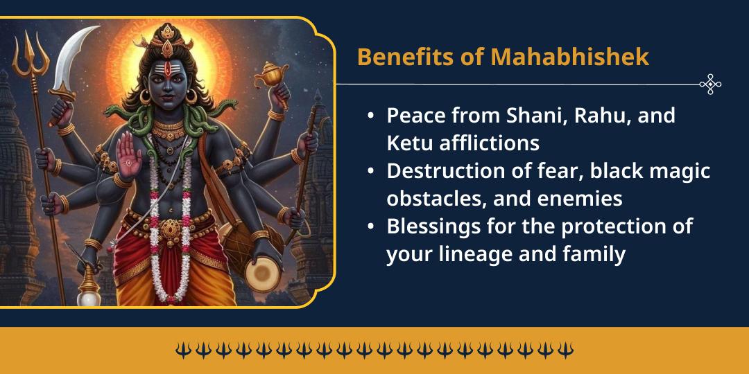 Kalashtami Sarv-Raksha 4 Bhairav Swaroop 4 Temple Tel Maha Abhishek 