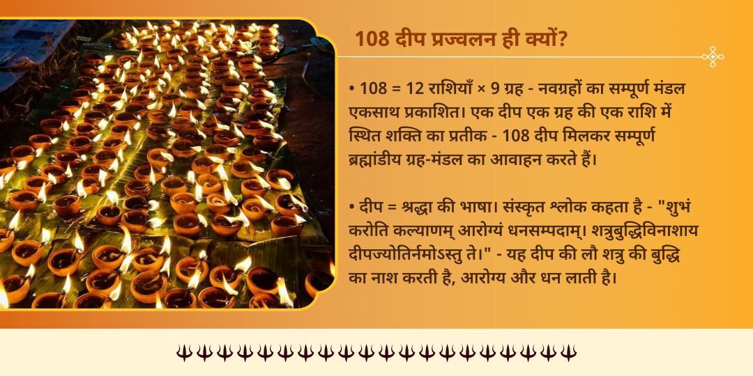 कालाष्टमी प्रदोष काल 108 दीप प्रज्वलन एवं तेल अभिषेक