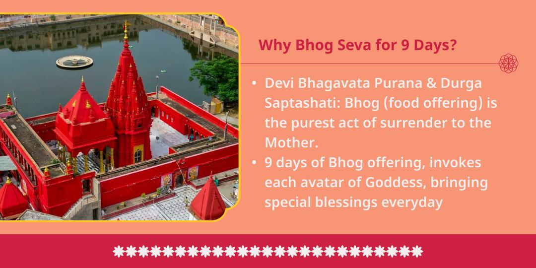 Ashadha Navratri 9 Day Devi Bhog Seva 