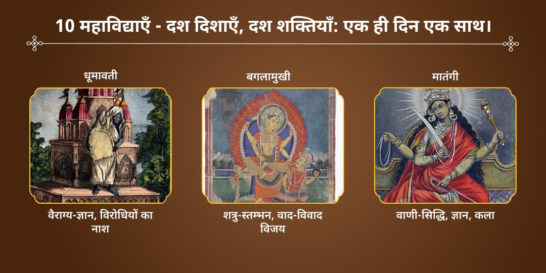 गुप्त नवरात्रि 9 दिवसीय 10 महाविद्या चढ़ावा संकल्प