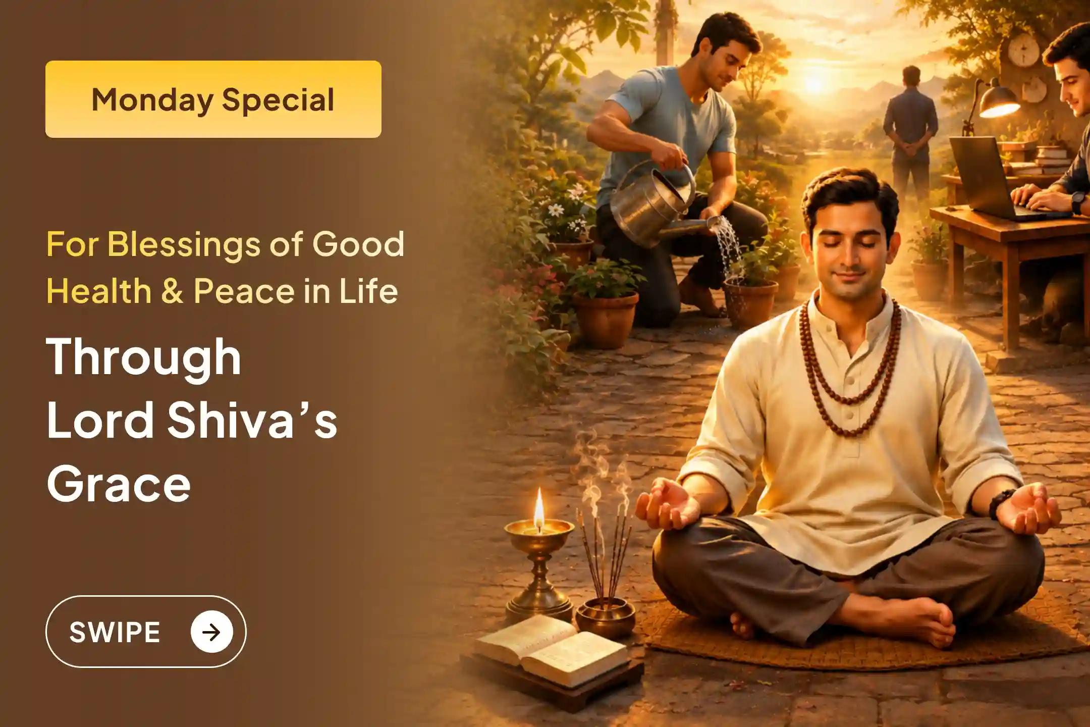 Are you troubled by recurring illnesses or slow progress in life? This Monday, offer your prayers for better health and a positive direction in life through this special ritual being performed at Omkareshwar Jyotirlinga. 🙏