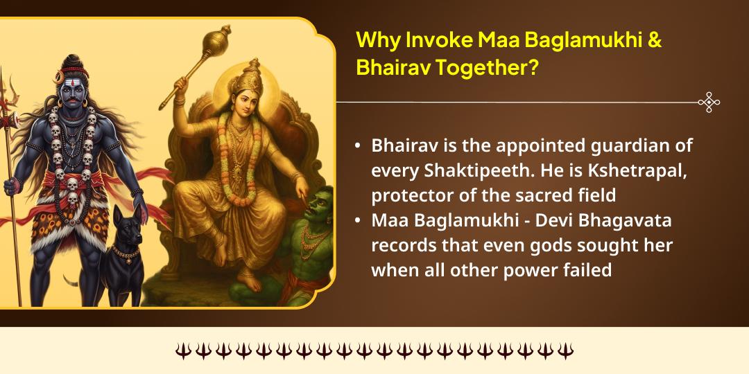 First Day of Gupt Navratri Maa Baglamukhi-Bhairava Chadhava & Ahuti