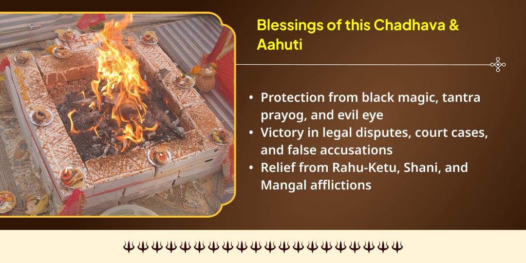 First Day of Gupt Navratri Maa Baglamukhi-Bhairava Chadhava & Ahuti