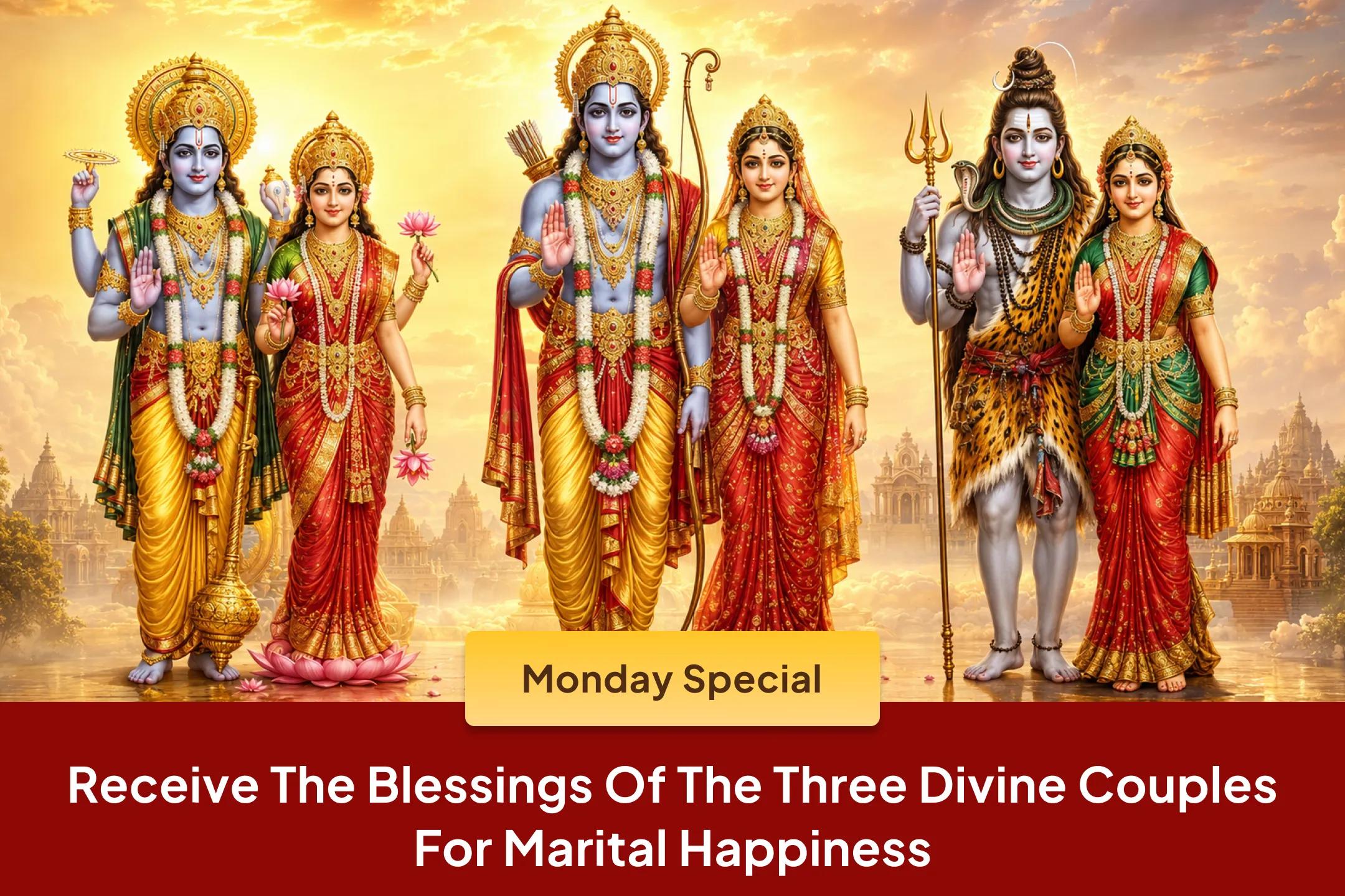 Receive blessings for your married life by connecting with the sacred land of Triyuginarayan Temple, the very place where the divine wedding of Lord Shiva and Goddess Parvati was solemnized.