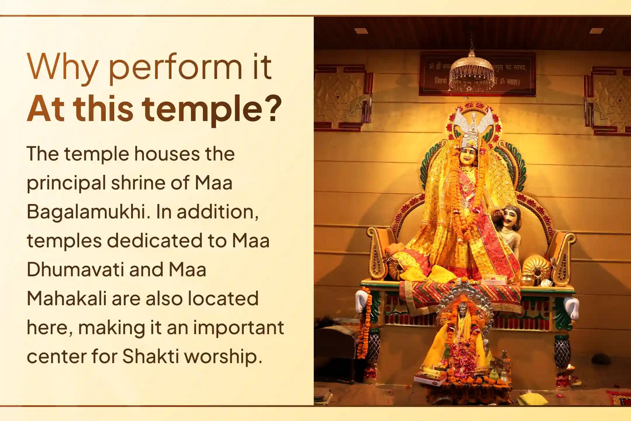 🙏 On Gupt Navratri Ashtami, receive the blessings of a divine shield of protection through this 24-hour Ashta Prahar Mahaanushthan featuring 8 lakh Bagalamukhi mantra chanting, 8 sacred offerings worship, and 800 Kavach recitations.