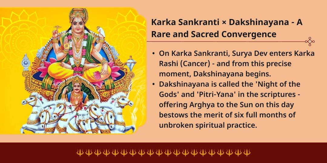 Karka Sankranti - Dakshinayana Surya Arghya & Maha Chadhava