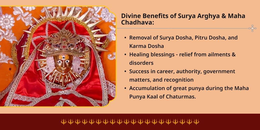 Karka Sankranti - Dakshinayana Surya Arghya & Maha Chadhava