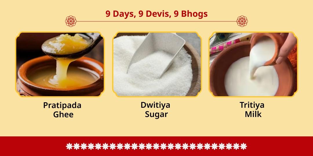 Ashadha Navratri 9 Day Devi Bhog Seva 