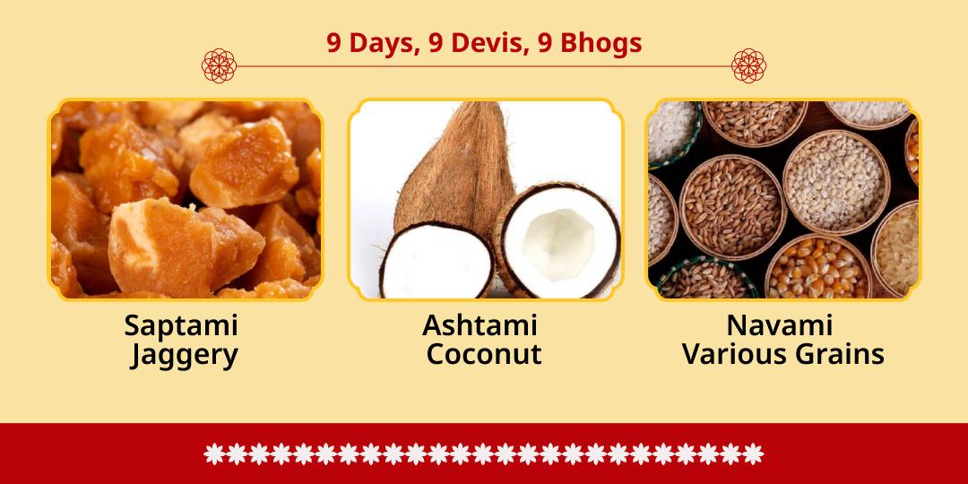 Ashadha Navratri 9 Day Devi Bhog Seva 