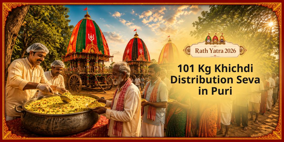 On First day of Rath Yatra, Feed Pilgrims at Puri - Earn Anna Seva Punya from one of India's Holiest Four Locations