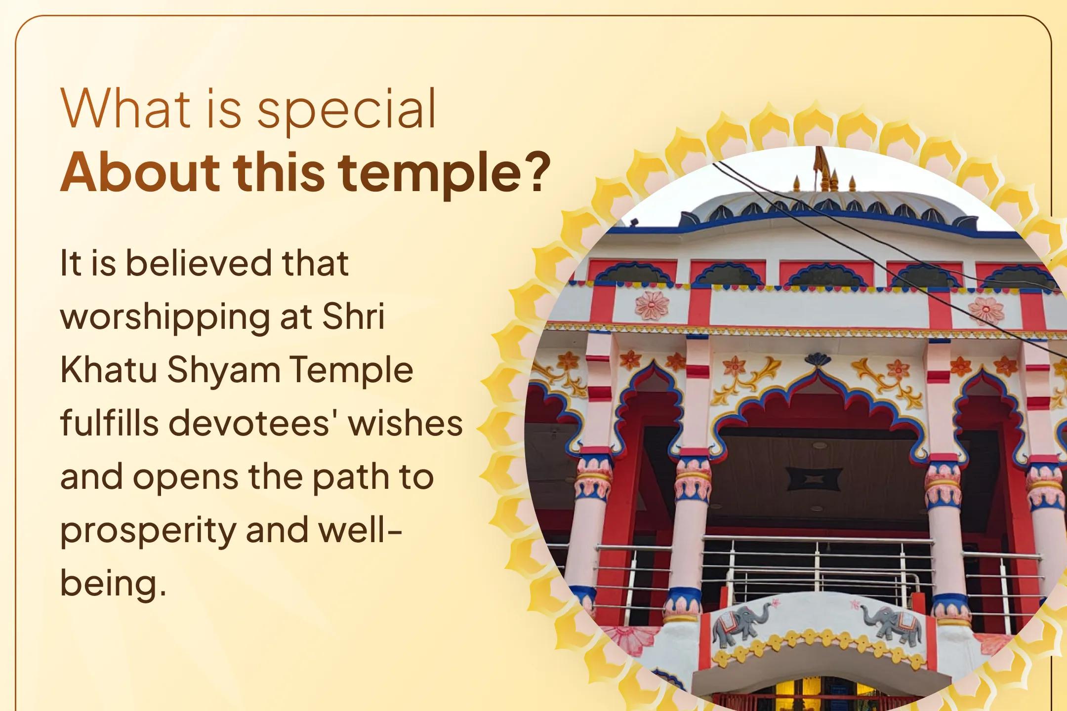 Join Baba Shyam's sacred Aarti from the comfort of your home with your Name and Gotra Sankalp.