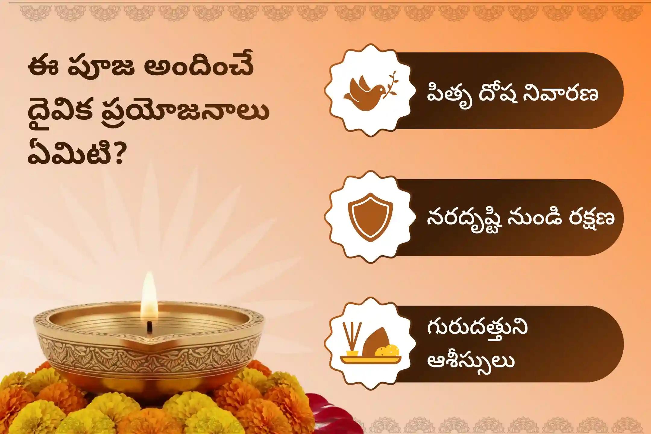 పితృ దోషం, పితృ శాపాలు తొలగించడానికి మరియు దృష్టి దోషం నుండి రక్షణ అందించడానికి కాశీ క్షేత్ర దత్తాత్రేయ గురువారం ప్రత్యేక దత్తా హోమంలో పాల్గొనండి.