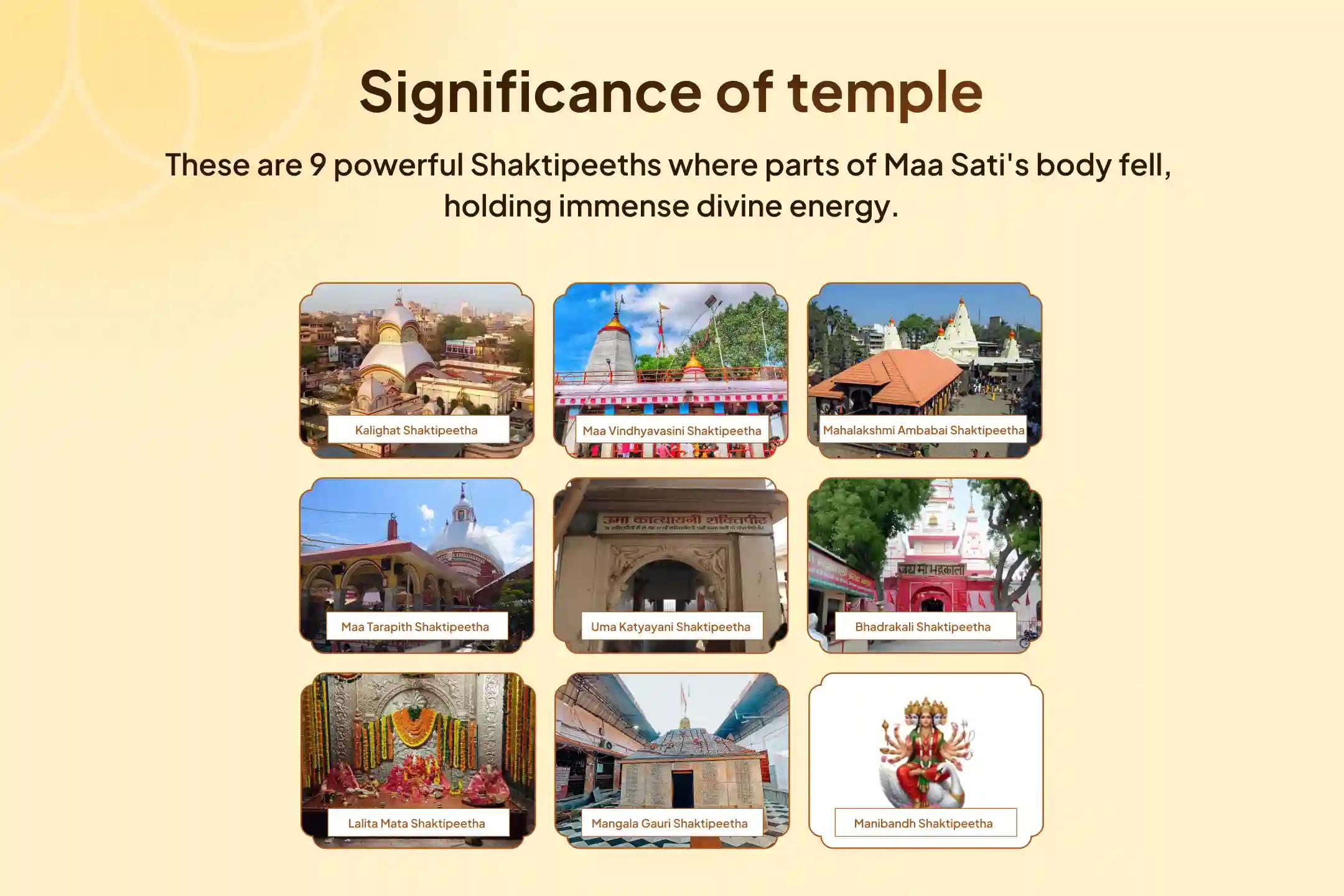 This Gupt Navratri, be that one in a million devotee to experience Darshan of 9 forms of Maa Adishakti during the 9 days of Navratri from the 9 most powerful Shaktipeeths🌺