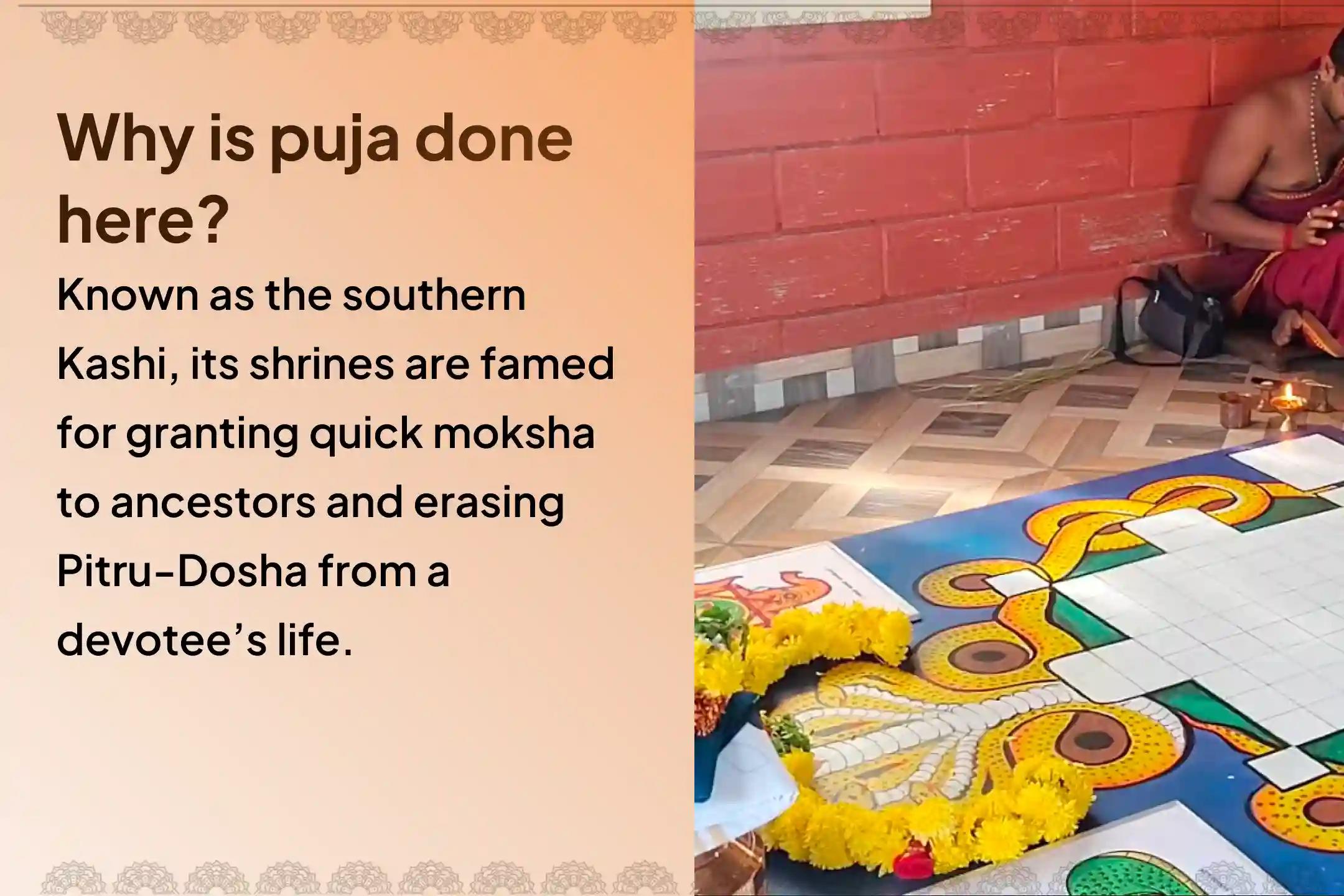 Participate in the Ekadashi Dakshin Kashi Gokarna Teerth Kshetra Special Narayan Bali Puja, Tripindi Shradh Puja, and Tila Homa to Seek Relief from Ancestral Curses and Bring Peace to Departed Souls